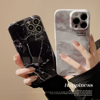适用iphone17pro ma简约大理石苹果13手机壳高级感16plus菲林11硬