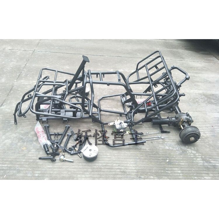 Front and Rear Drum Brakes, Rear – Rear axle