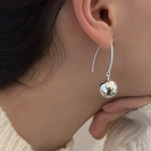 Ball Earring Hook for Women, Retro Fashion Personalized 