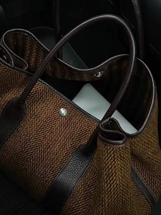 Capacious demi-season high quality one-shoulder bag, universal backpack