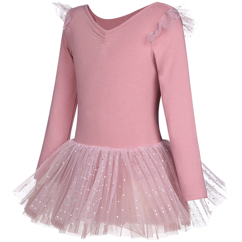 Ropa de baile, falda de ballet de primavera y otoño para niños, ropa de actuación para niñas, danza china para niños pequeños, ropa de baile para bebés, falda de baile