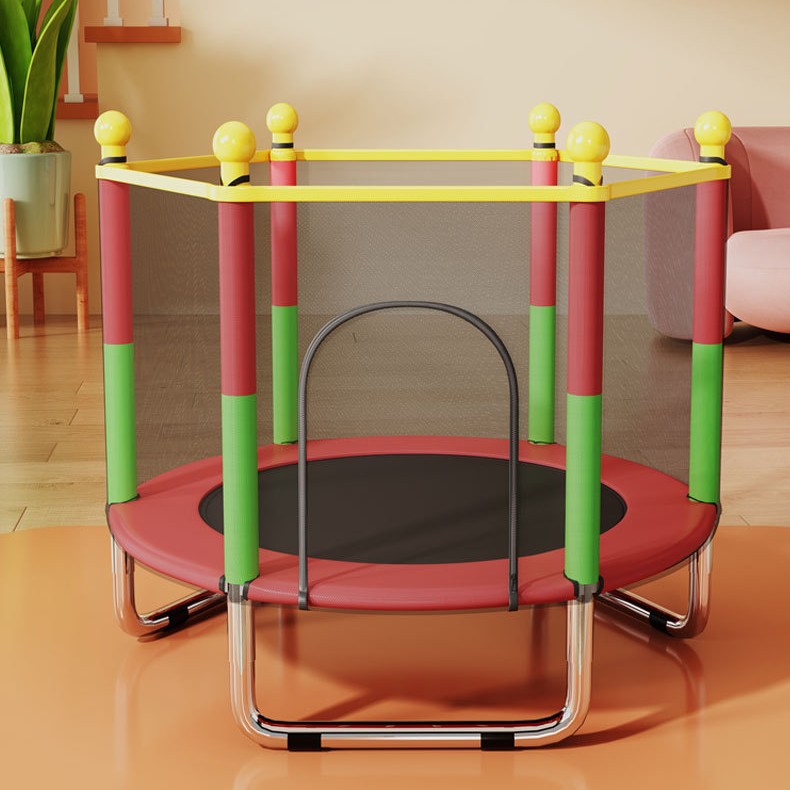 Thickened Reinforced Anti-Slip Children's Trampoline Household Baby Indoor Jumping Bed Adult Jumping Bed Family Jumping Bed