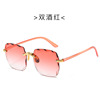 Trend glasses solar-powered, square sunglasses, internet celebrity, Aliexpress