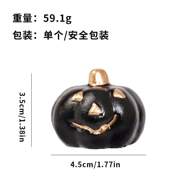 クロスボーダー新製品ハロウィン装飾絶妙なシミュレーションカボチャ樹脂工芸品家の装飾装飾品|undefined