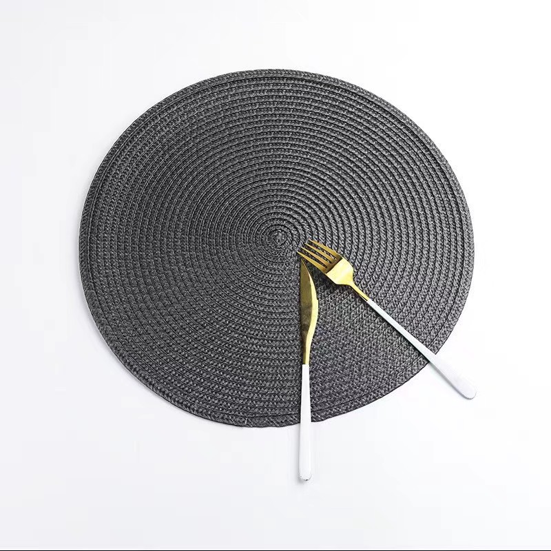 PP mantel de aislamiento redondo estera hogar europeo mantel aislamiento de Mantel occidental mantel de alta gama estera