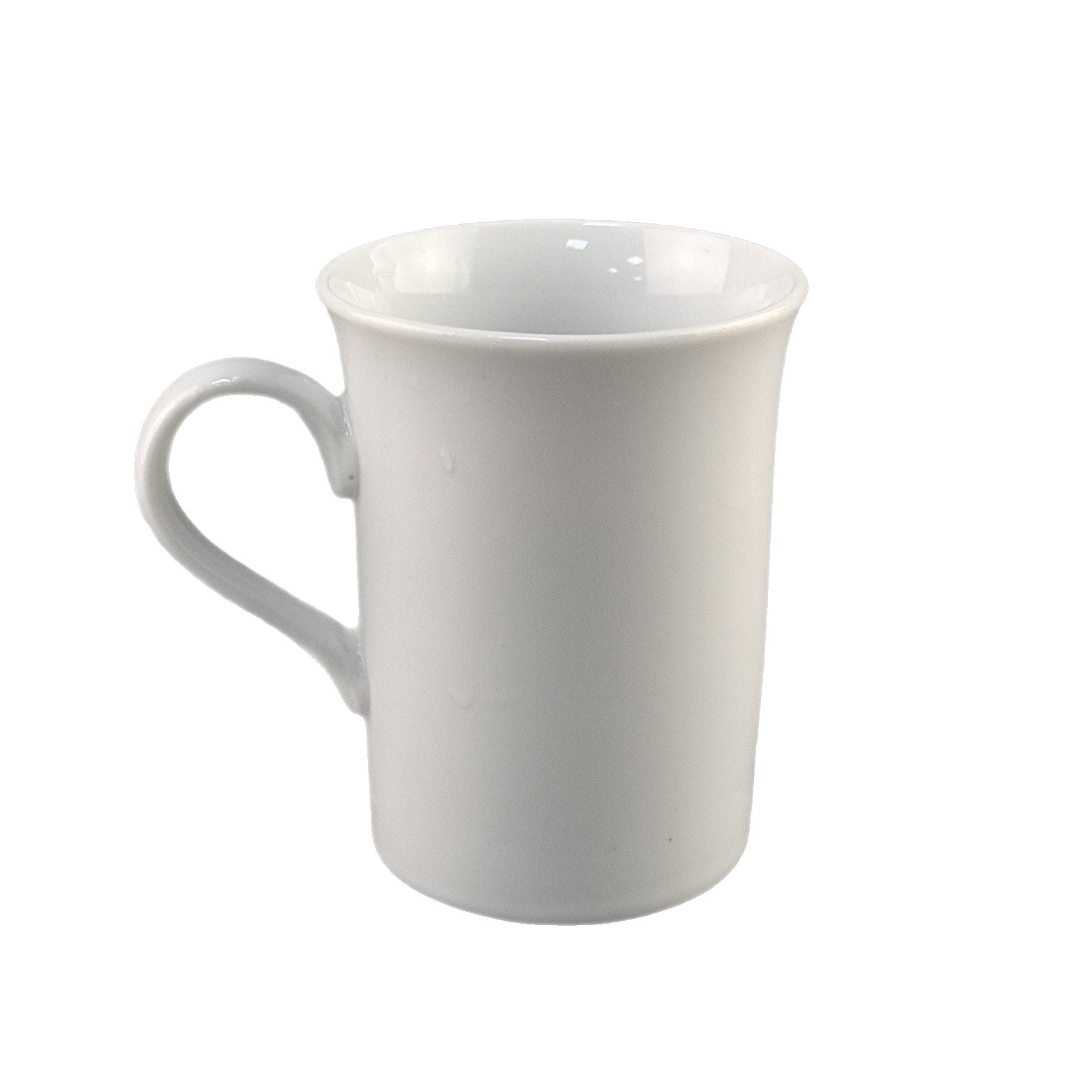 Taza de cerámica blanca pura de bricolaje Se puede fijar el logotipo Taza de café para el hogar de la oficina Taza de color del festival creativo publicitario