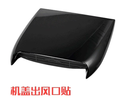 Warrior grille, headlight modification — Big Surrounded - black-warriorhood-air-vent