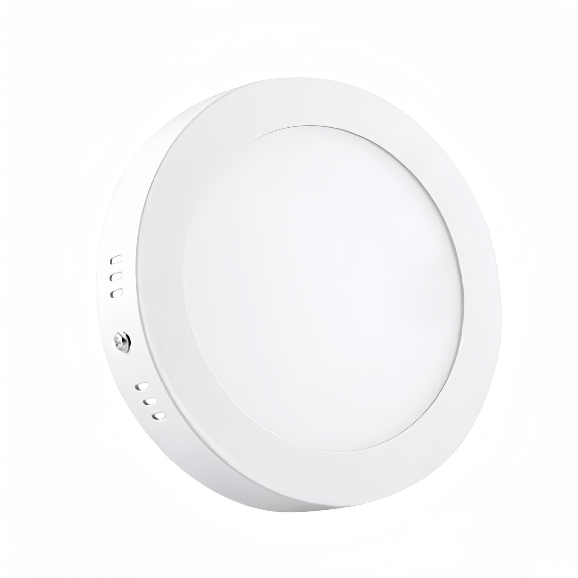 Lámpara sin orificios, lámpara de panel plano cuadrada redonda ultrafina, lámpara de panel, downlight LED