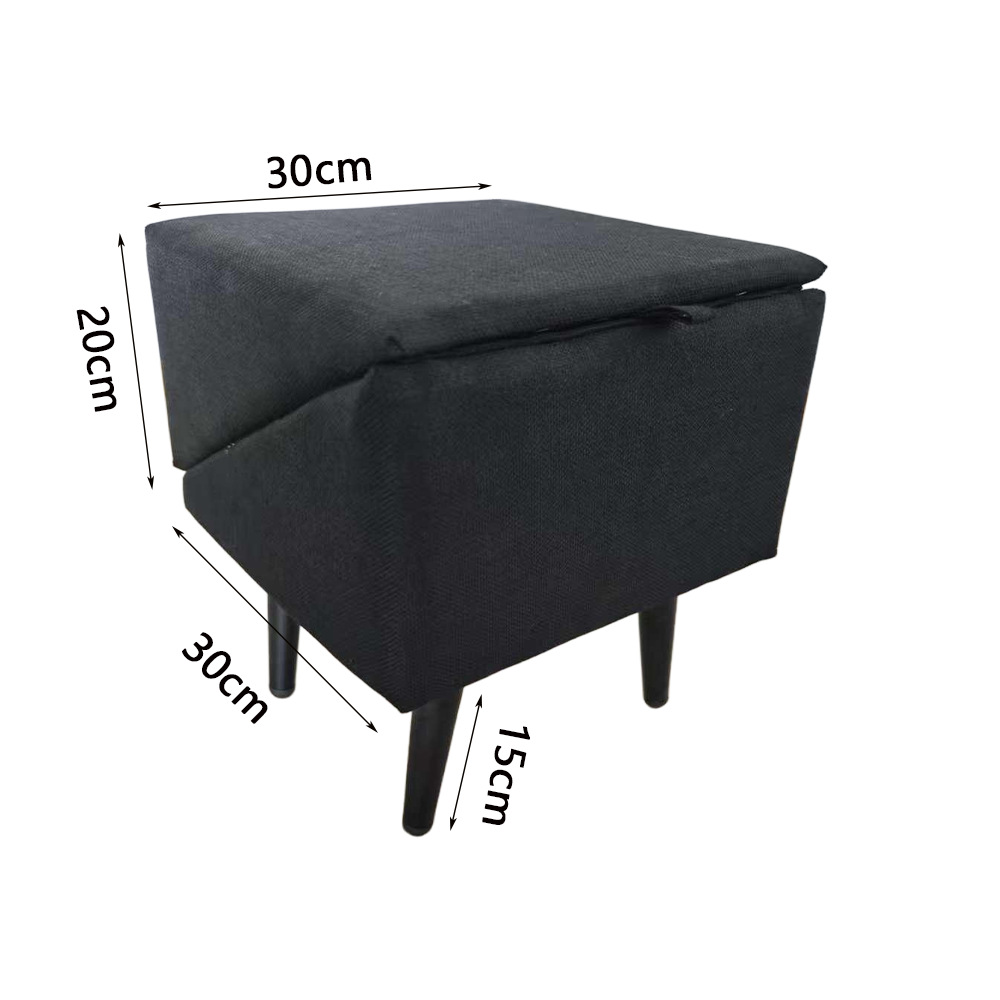 블랙(면 및 린넨)