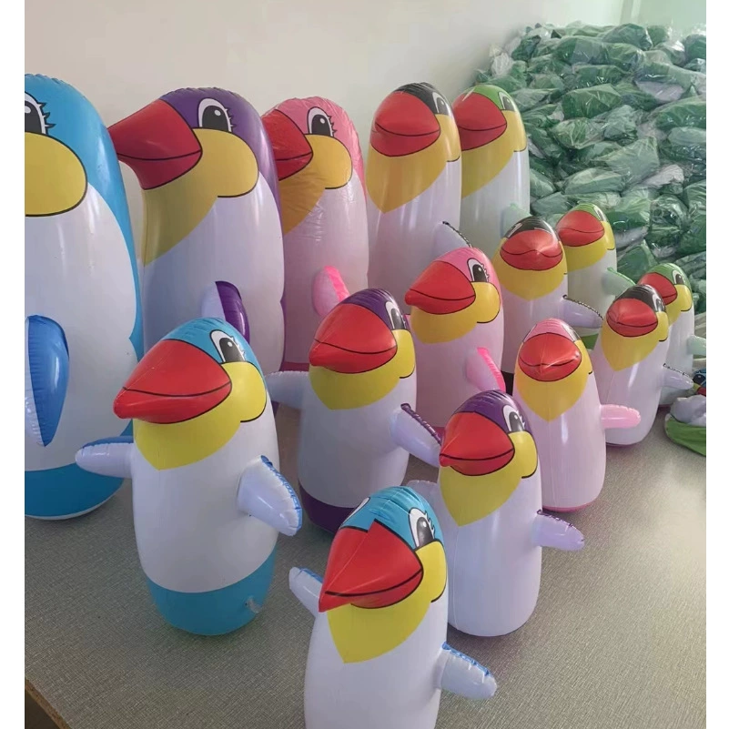 Игрушка тумблер игрушки ПВК пингвина оптового цвета фабрики животная раздувная