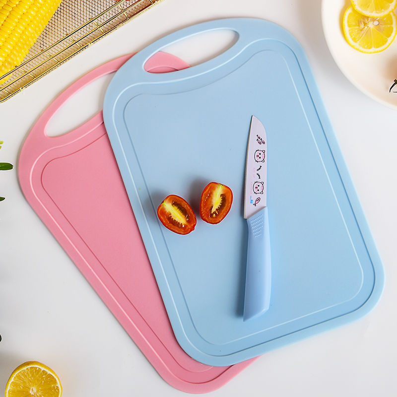 Tablero de cocina tablero de recorte de verduras tablero de recorte de frutas tablero de recorte de plástico pequeño dormitorio tablero de recorte