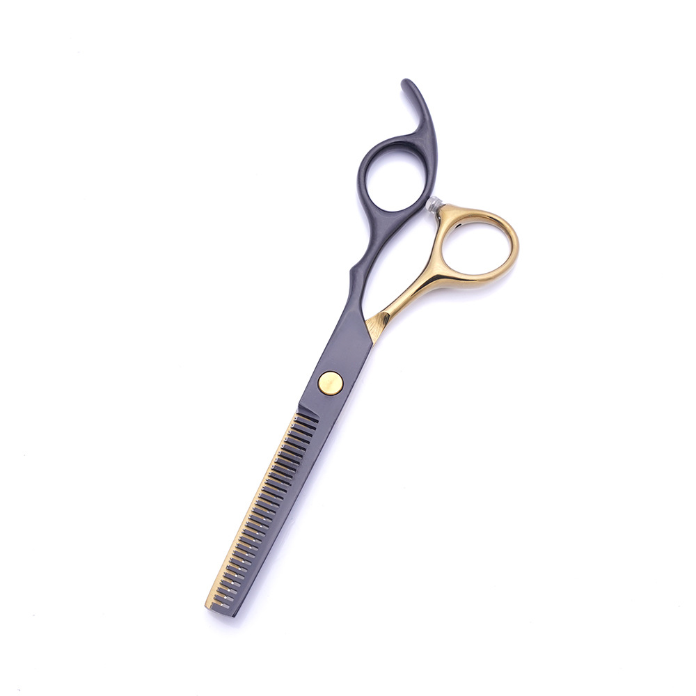 Tijeras para el cabello Zhangjiagang especiales para el cabello fino y roto, tijeras planas, flequillo, estilista transfronterizo, juego de tijeras de doble uso