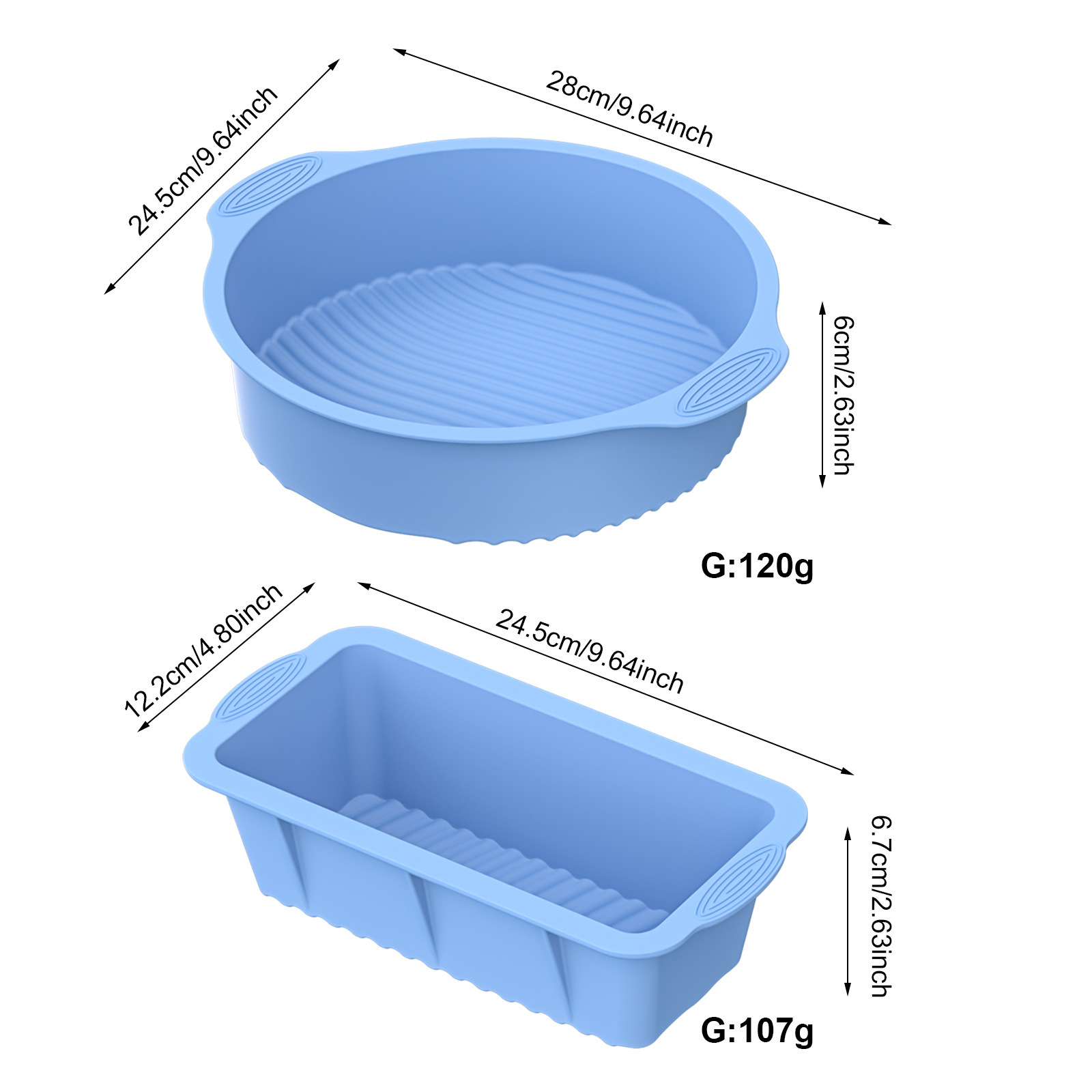 Grado alimenticio silicona aire freidora placa de horno horneado herramienta aplicable molde de tostada de pastel resistente a alta temperatura