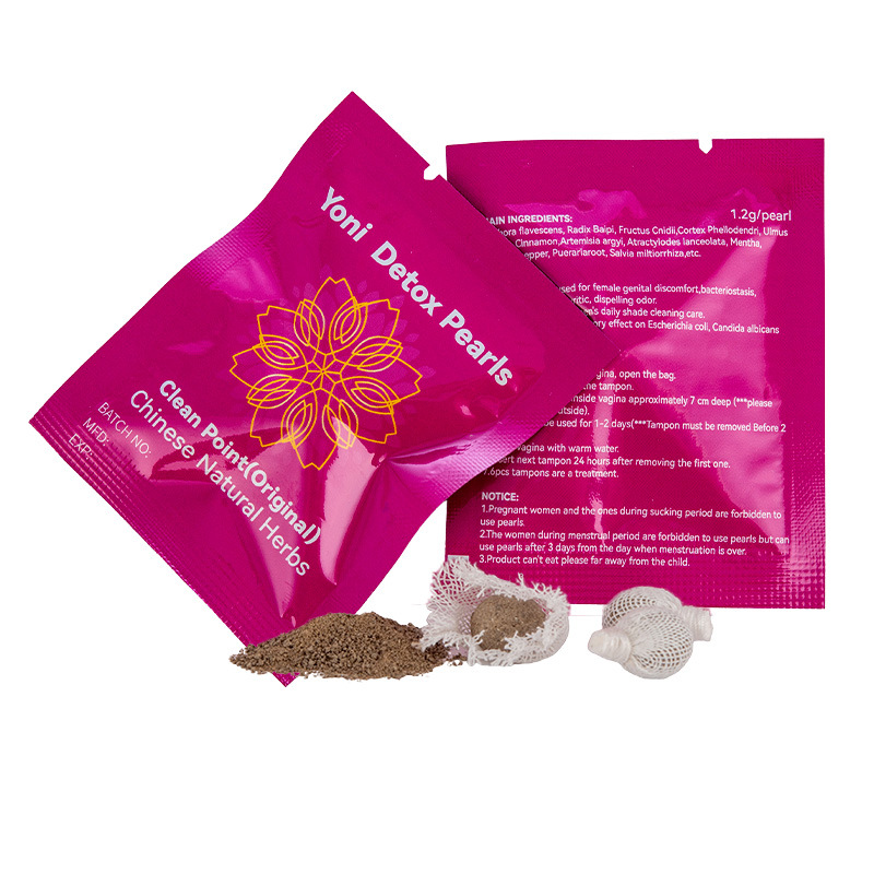 Yoni detox pearls妇科拉线丸清洁圆片源头厂家跨境直供现货批发