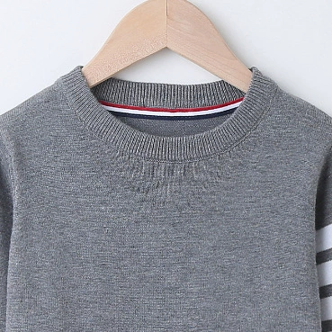 Autumn children's brand sweater for men and women, knitted base body-friendly long-sleeve, internet celebrity, Korean style