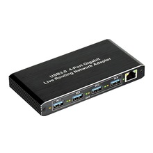 �羳��Ʒ USB3.0ǧ�׾W�j�m���� ���弴�� ����4�ڶ˿�ǧ��RJ45