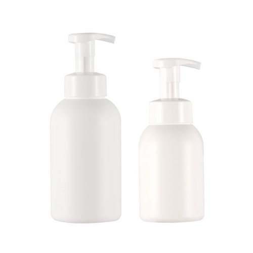 Supply of white plastic PE mousse bottle 500ML press foaming foam hand sanitizer and facial cleanser sub-bottling bottle