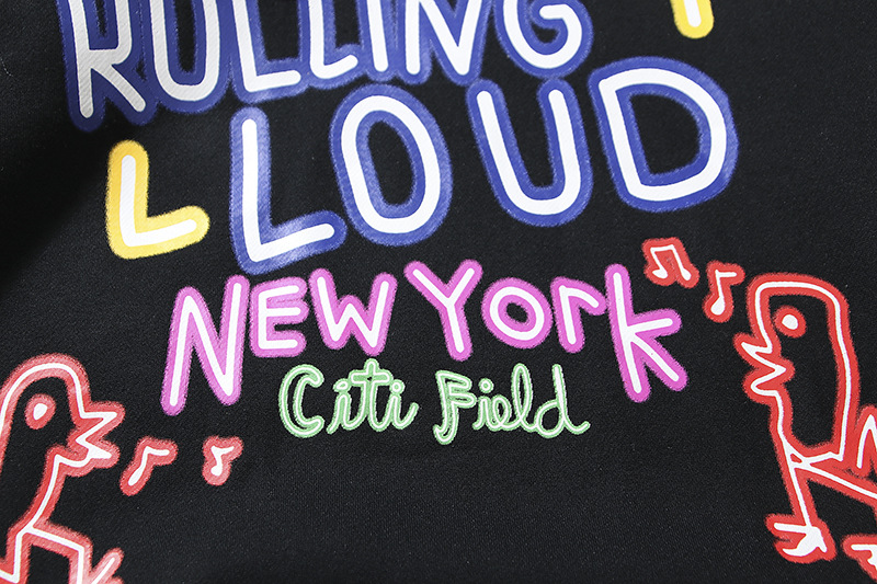 Travis Scott Rolling Neon Headliners Hoodie 10