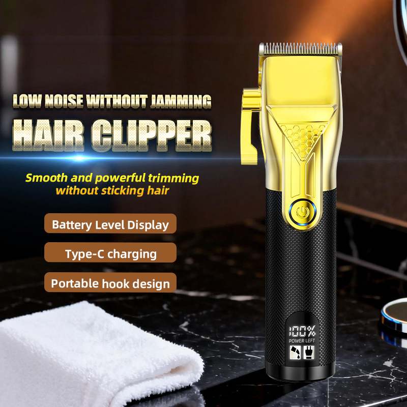 Professional Metal Hair Clippers With Stainless Steel Blades And Pomade Heads Garment Steamer_voghion.com