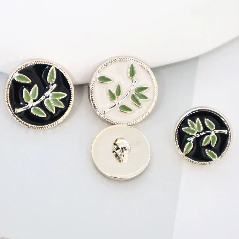 Краска высокого класса пуговицы свитер куртка маленькая ароматная одежда пуговица пальто круглые бамбуковые пластиковые декоративные застежки аксессуары