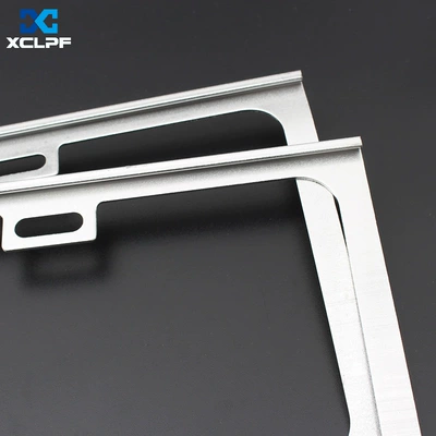 License plate holder/license plate holder — magnesium alloy sandblasting oxidation license plate
