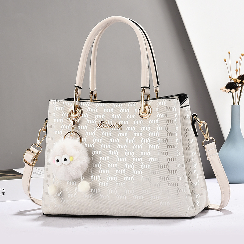 Bolso bandolera de color sólido de viajero de temperamento portátil de nueva moda para damas Bolso bandolera de gran capacidad simple y popular