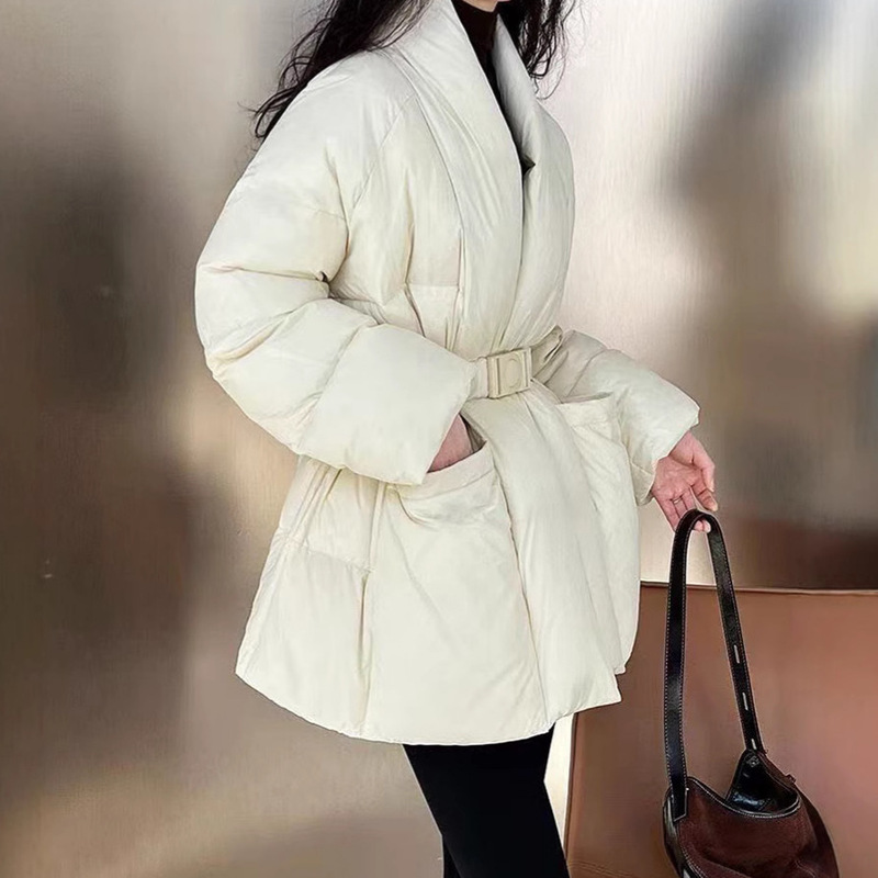 Short down Jacket Winter Women's New Korean Style Loose Duck down Women's down Jacket