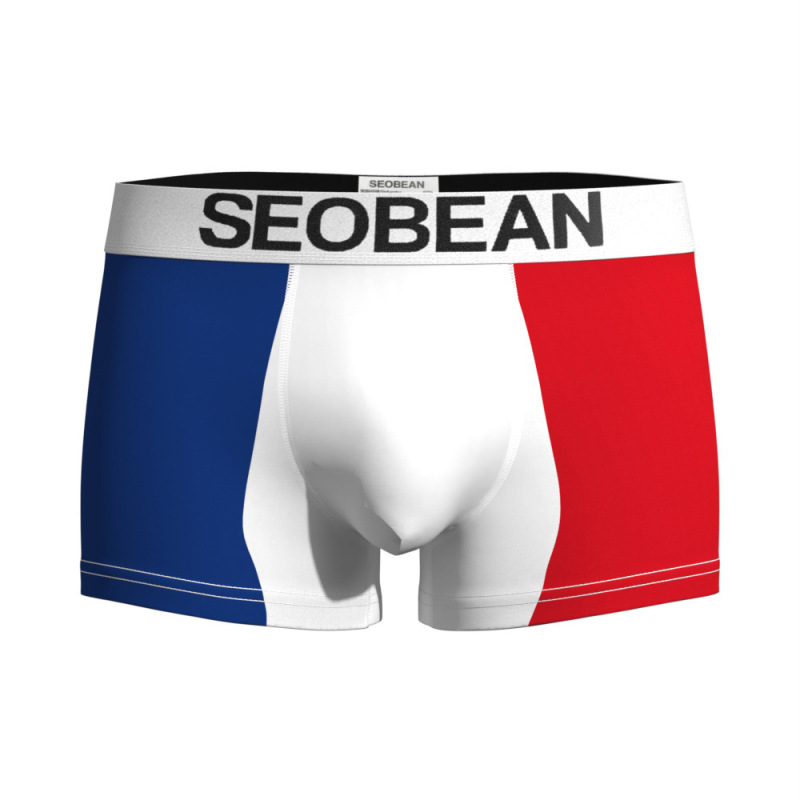 Korean Style Trendy Men's U-Pouch Boxer Briefs, World Cup Series, Ice Silk Breathable Sports Fitness Quick-Dry Trendy Korean Style Trendy Men's U-Pouch Boxer Briefs, World Cup Series, Ice Silk Breathable Sports Fitness Quick-Dry Trendy