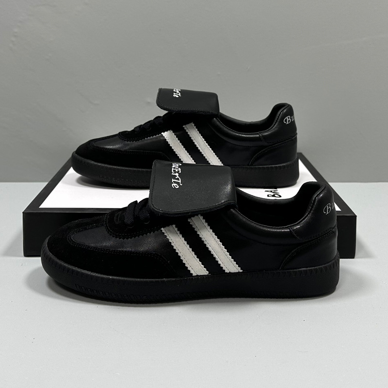 Spot Lange Zunge Moral Training Damenschuhe Neue Sommer Atmungsaktive Nische Echtes Leder Einzelne Flache Sport Casual_voghion.com