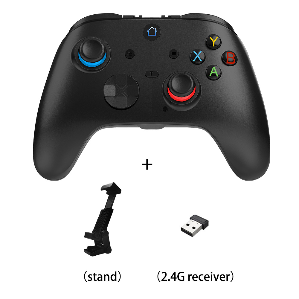 2,4 GHz + interruptor inalámbrico Bluetooth GamePad de seis ejes sentido del cuerpo compatible con pc360 Android IOS TVbox