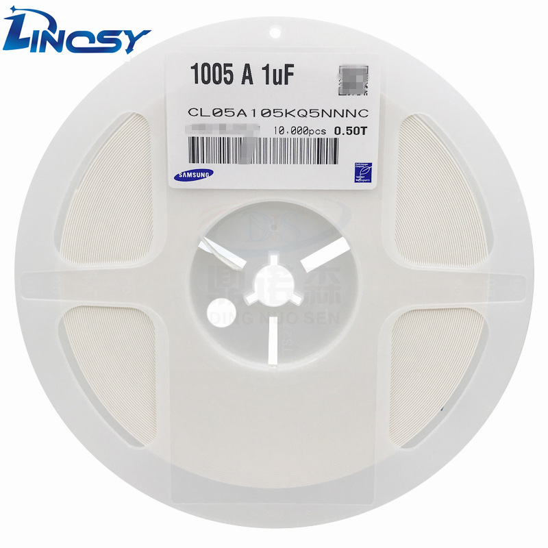贴片电容0402 105K 1UF 6.3V 10V 16V 25V 35V ±10% X5R 1005