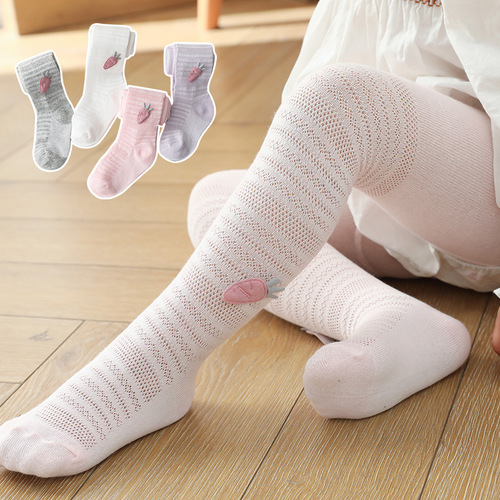  Summer New Thin Mesh Radish Children's Leggings Baby and Toddler Mosquito-Proof Socks Leggings
