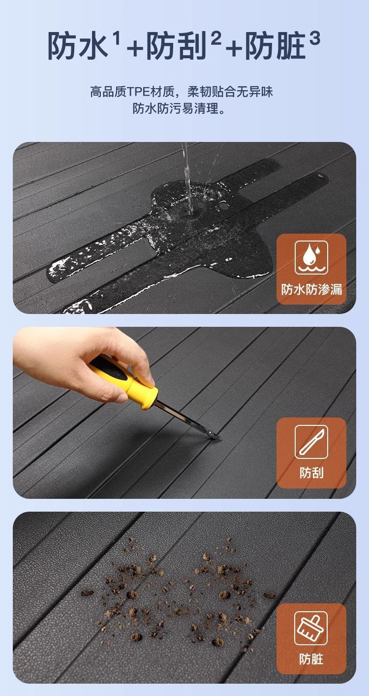 Suitable for BYD sea lion 05 trunk mat surrounded by 25 TPE sea lion 05DMI tail box mat 2025 new