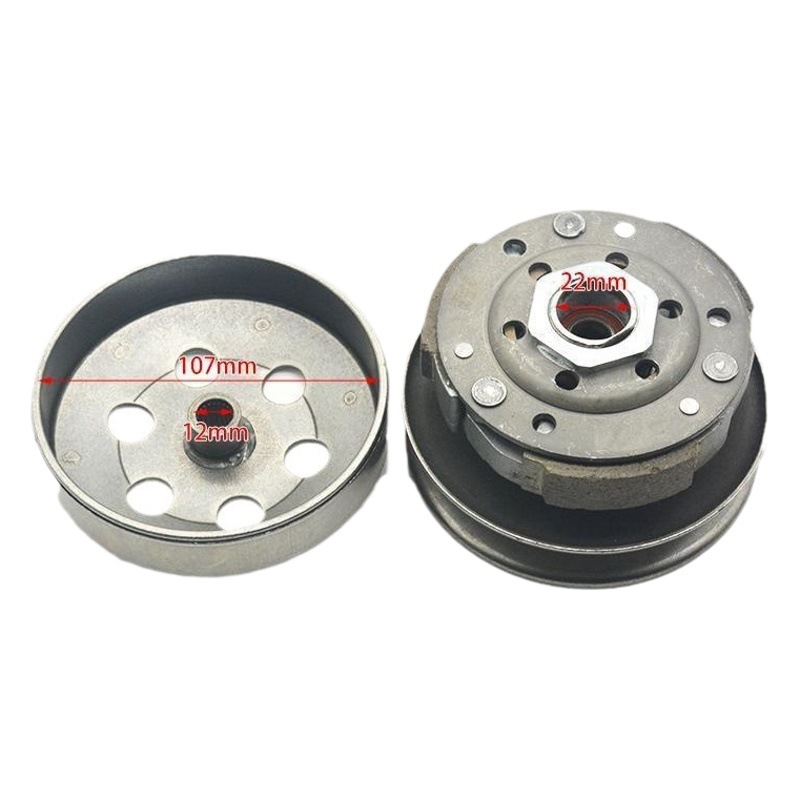 Pedal de la motocicleta Guangyang GY650 embrague 60 80 48cc disco delantero y trasero polea bloque rechazo