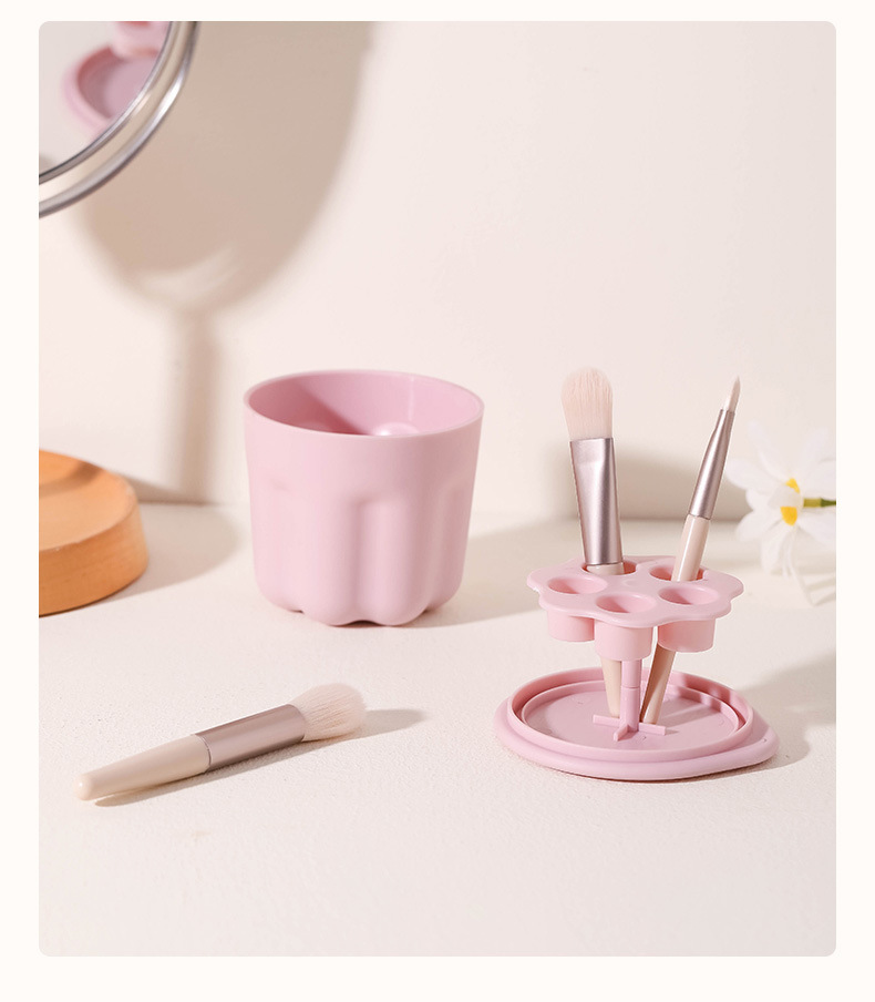 155g Weight Cleaning Brush Cup Storage & Cleaning Cleaning Brush Cup Makeup Tools Types 1 Piece Quantity pp+tpr Material Solid Color Pattern Simple Style Style Solid Color Simple Style Personal Care
