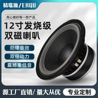 精歌源12寸全频音响专业大功率600瓦KTV舞台重低音箱铝架胶边喇叭