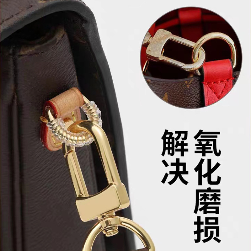 Luxury hardware transparent protective cover metal anti-oxidation anti-wear maintenance winding ring