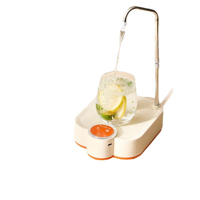 Bomba de agua de barril de Chigao, dispensador de agua eléctrico, alimentador de agua plegable, absorbedor de escritorio de agua pura