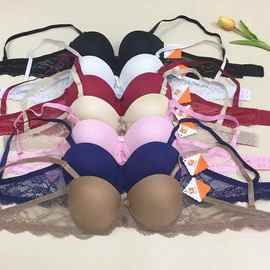 新款欧美外单女士内衣舒适无钢圈光杯文胸单厂家批发