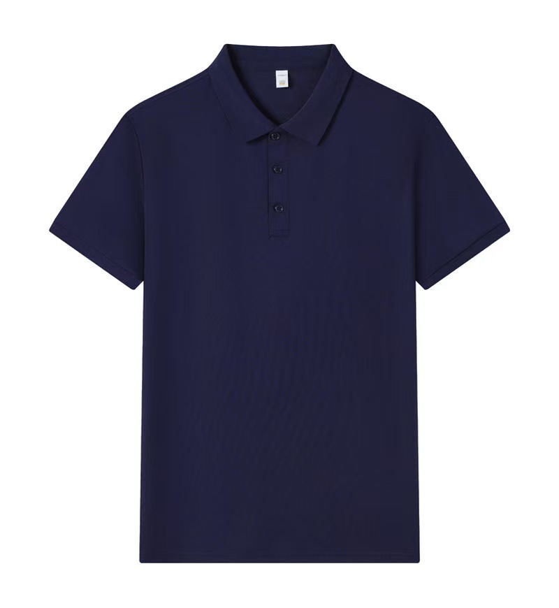 Primavera y verano para hombres y mujeres 7A antibacterianos de manga corta suelta polo suave piel libre de quemar camisa elástica al por mayor