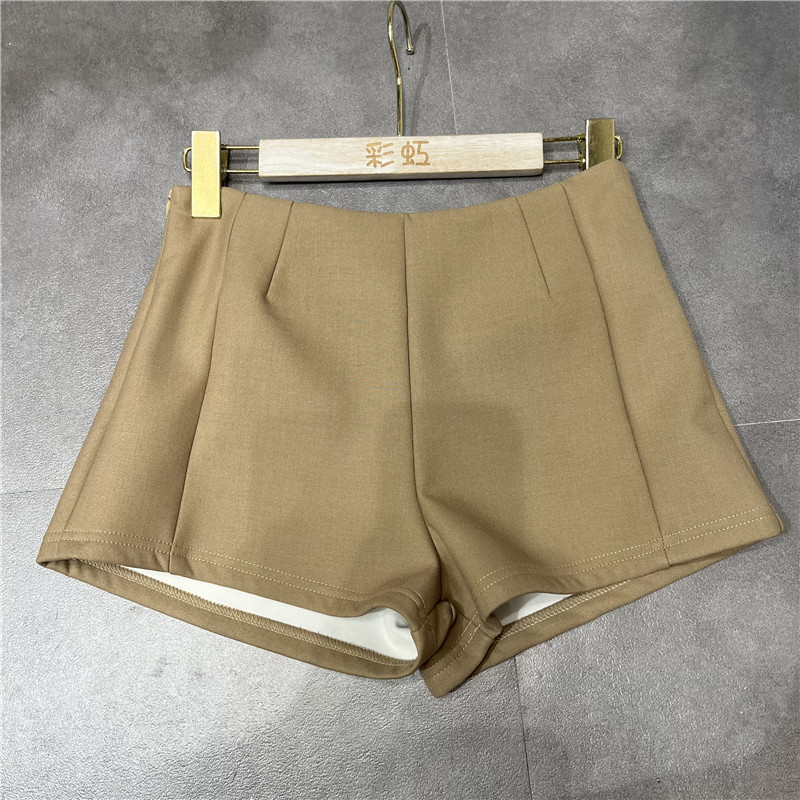 아메리칸 스타일 핫 걸 반바지 여자 여름 블랙 세트 반바지 2024 여름 새로운 슬리밍 올매치 캐주얼 핫 팬츠