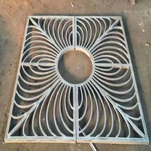 鸿业绿化树池篦子  1000*1000铸铁树篦子 多种尺寸树围子