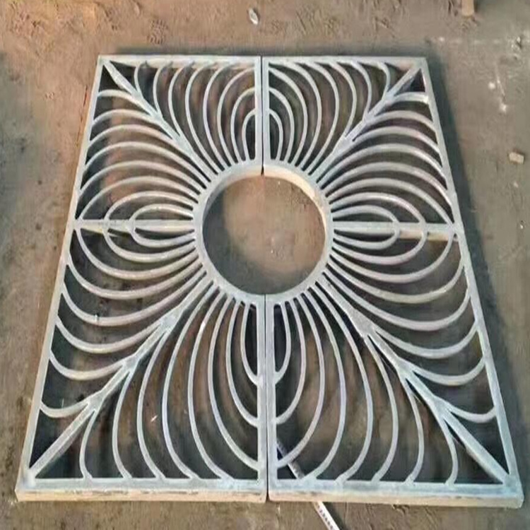 鸿业生产铸铁护树板  方形树池篦子树坑盖板