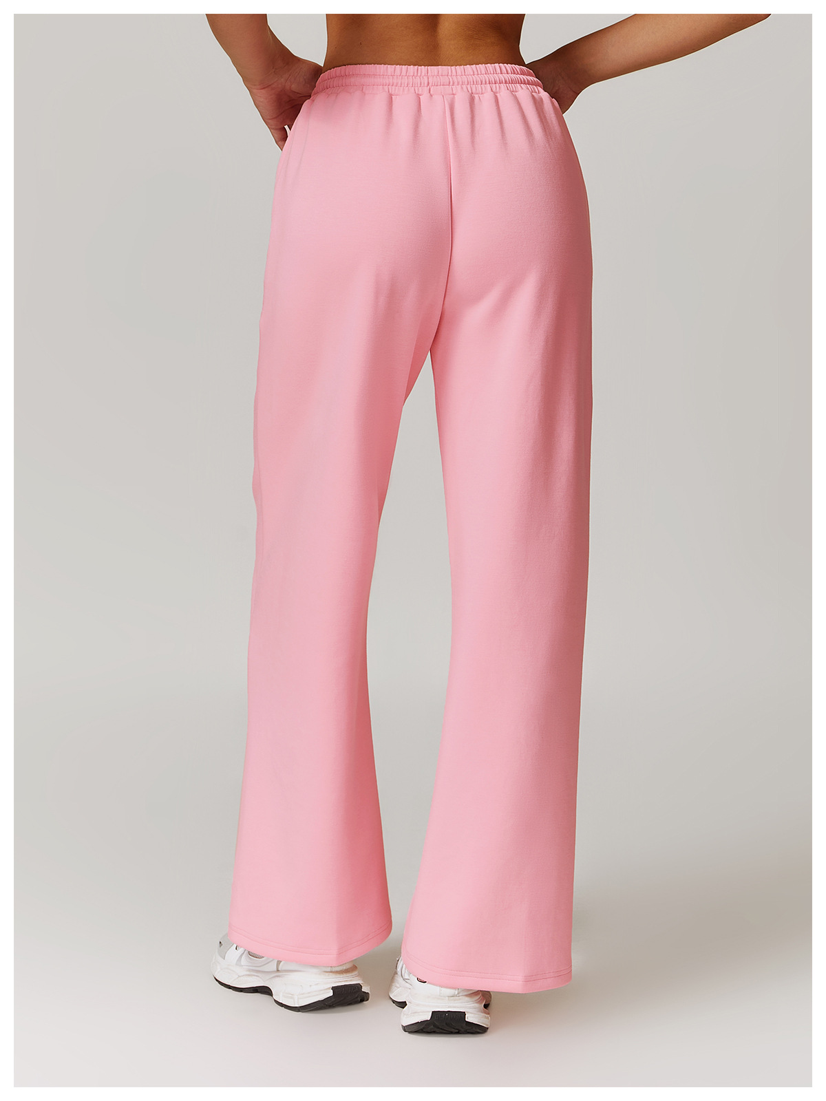 Regular Fit Fit Type Women's Casual Sport Style Solid Color Cotton Active Bottoms Casual Pants