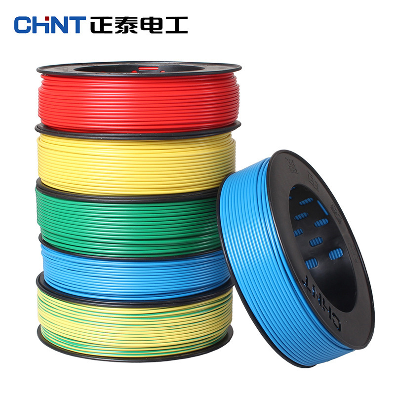 Zhengtai national standard wire BV/1.5/2.5/4/6 square single strand multi-strand flame retardant cable home decoration pure copper core