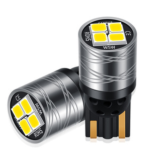 Cross-border exclusive new bright wide pressure car LED wide reading license plate light T10 2835 4SMD