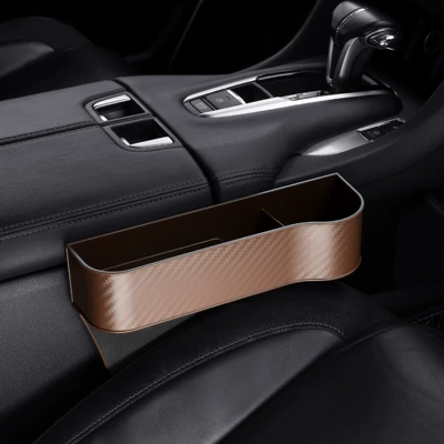 Car Storage Box Interior Supplies Car storage bag/box - carbon-fiber-texture-brown-passenger-car