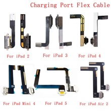 适用ipad2/3/4/5/6 air1/2 mini1 mini2 iPadPRO尾插排线小板充电