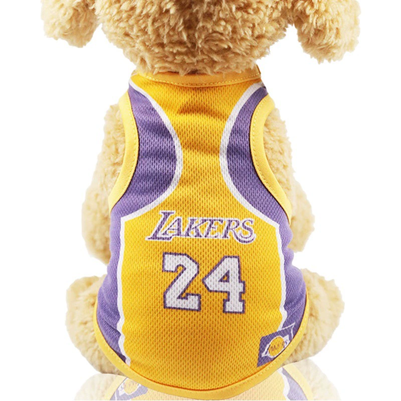 Собака Домашнее животное Маленькая и средняя собака Золотистый ретривер Весенне-летний сетчатый жилет Кубок мира Бальная одежда Баскетбольная одежда для ног Товары для кошек