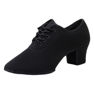 Summer Latin Dance Teacher Female Adult Shoes High Heeled Ballroom Dance Outdoor Soft Sole Modern Square Dance Shoes